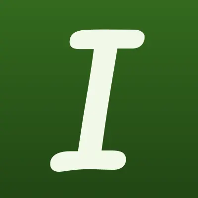 Иголочка, магазин товаров для шитья, лого-визитка
